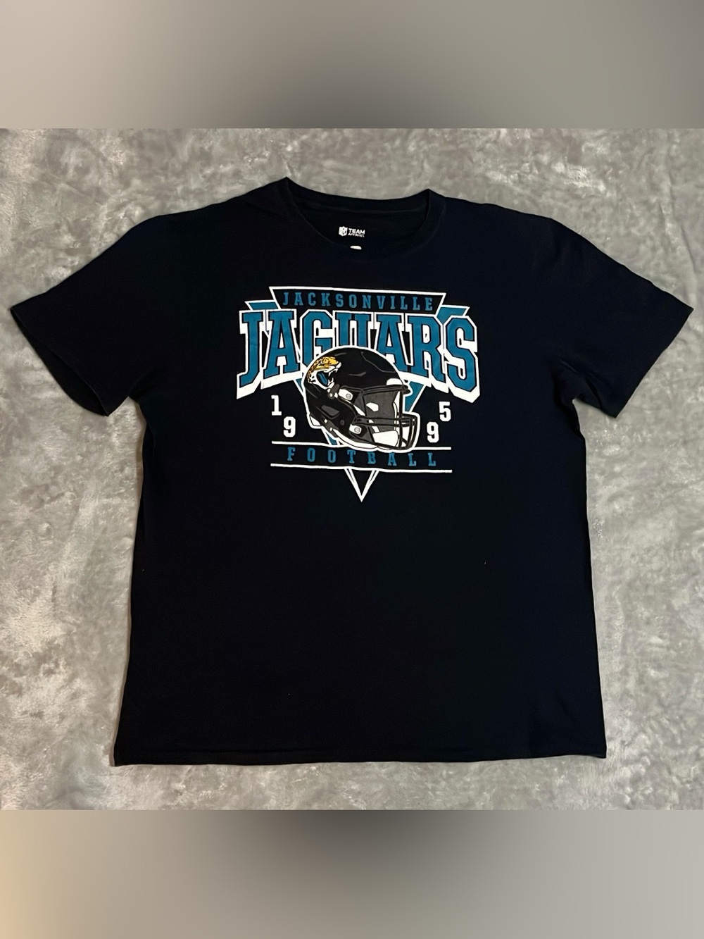 NFL Jacksonville Jaguars Graphic T-Shirt Mens Large Black Football Tee